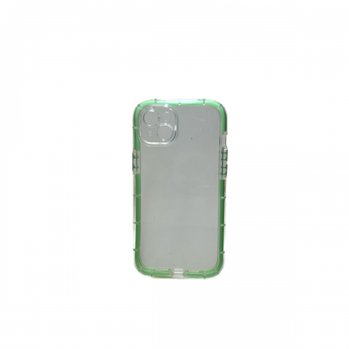 Capa Borda Tubo Verde Iphone 14 Plus