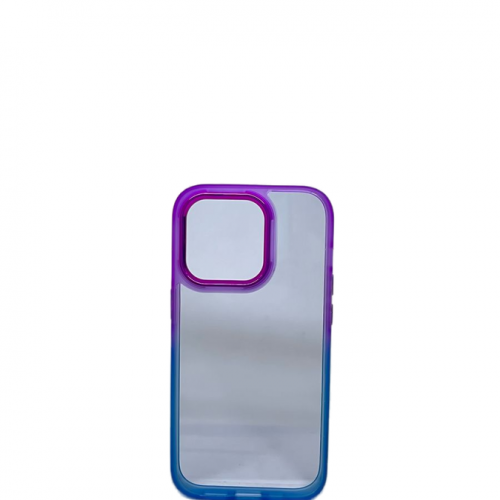 Capa Degradê Roxo e Azul Iphone 14 Pro