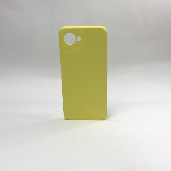 Capa Silicone Amarela - Realme C30s