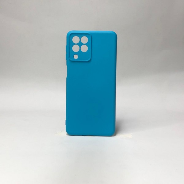 Capa Silicone - Azul Bebê - Samsung M53