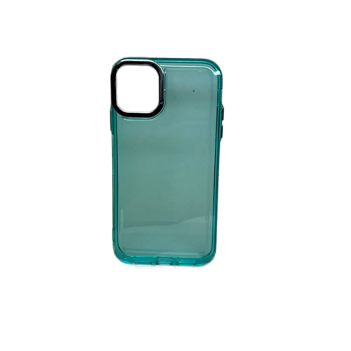 Capa Silicone Azul Claro Iphone 11