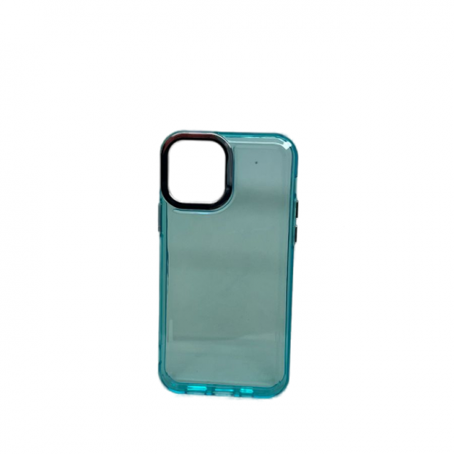 Capa Silicone Azul Claro Iphone 12/12 Pro