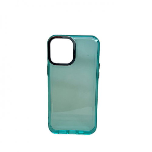 Capa Silicone Azul Claro Iphone 12 Pro Max