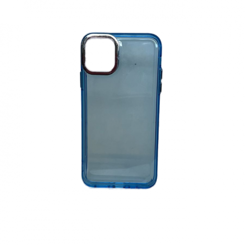 Capa Silicone Azul Iphone 11 Pro Max