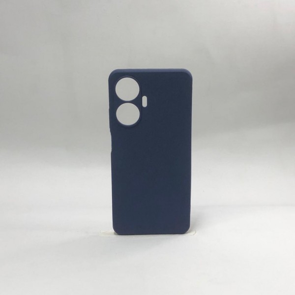 Capa Silicone Azul Marinho  - Realme C55