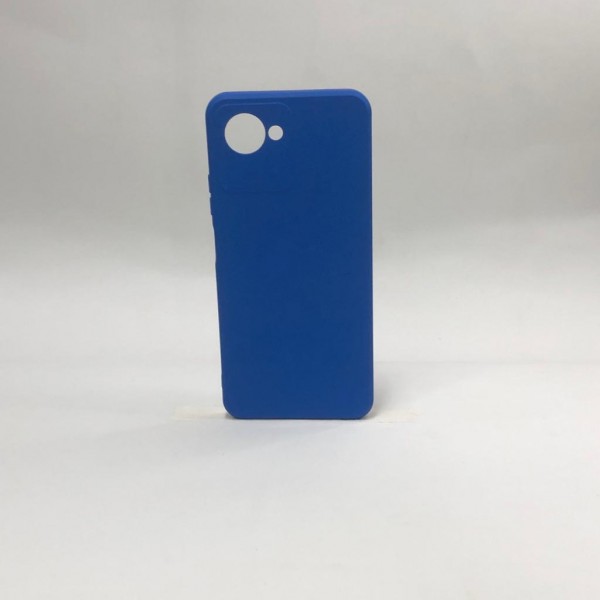 Capa Silicone Azul - Realme C30s