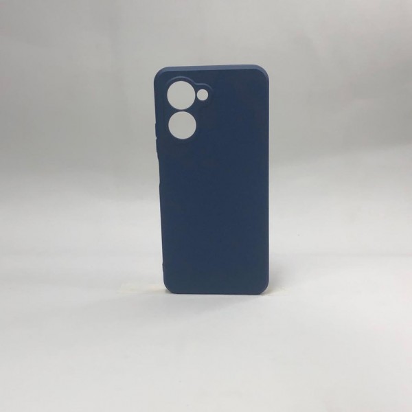 Capa Silicone Azul  - Realme C33