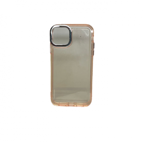 Capa Silicone Laranja Iphone 11