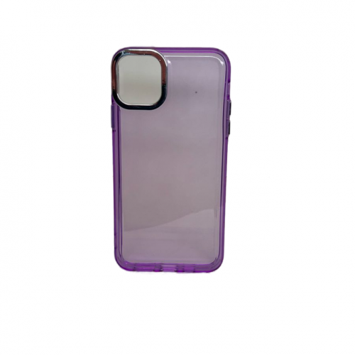 Capa Silicone Lilás Iphone 11 Pro Max