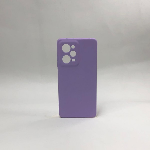 Capa Silicone Lilás Poco X5 Pro 5G