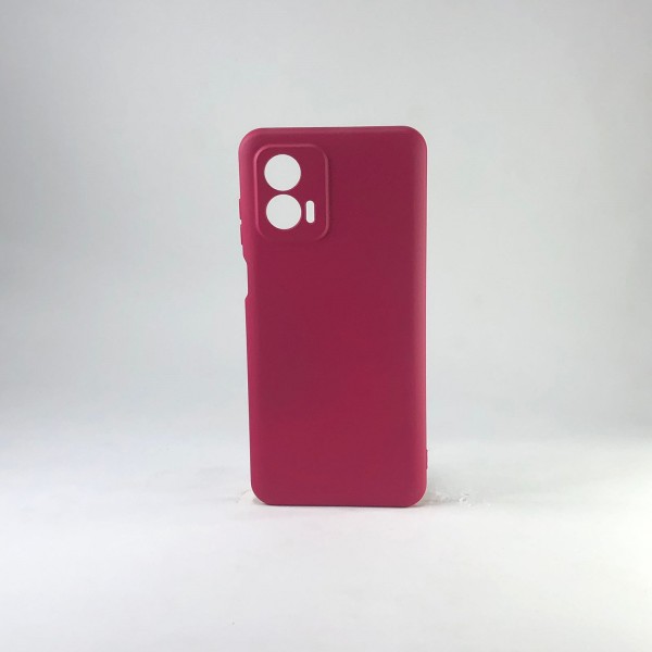 Capa Silicone - Marsala - Moto G73