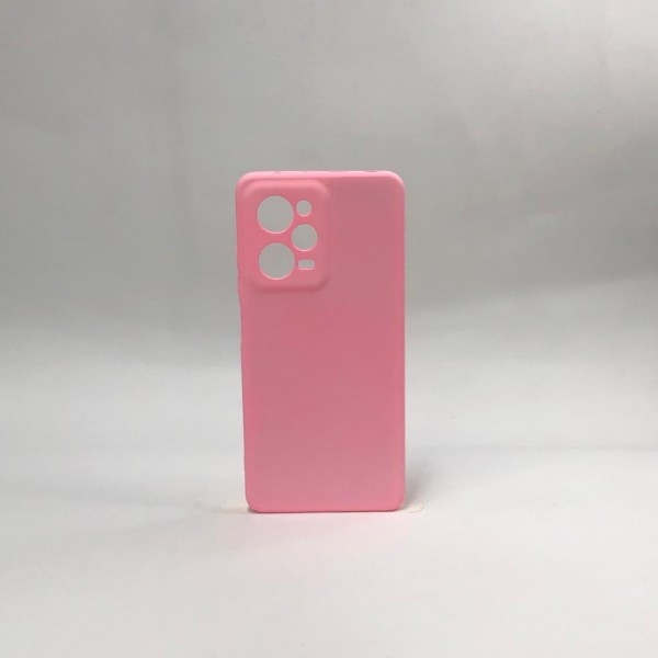 Capa Silicone Rosa Bebê Poco X5 Pro 5G