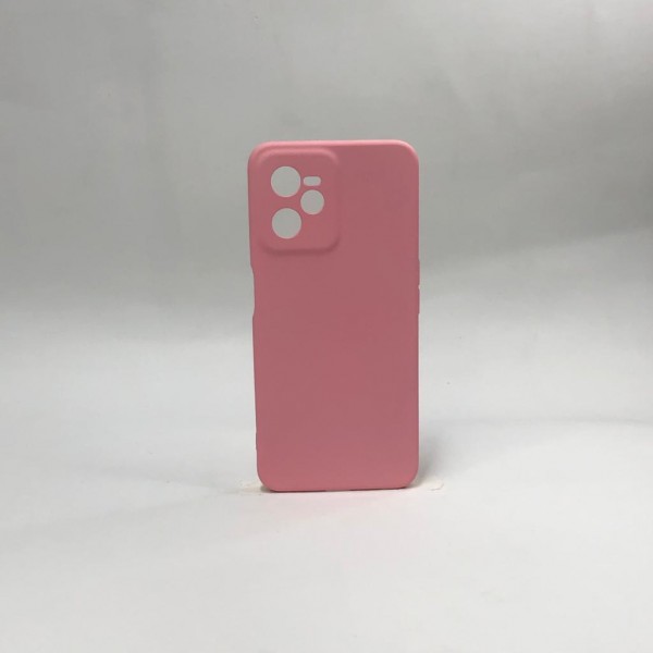 Capa Silicone Rosa Bebê - Realme C35