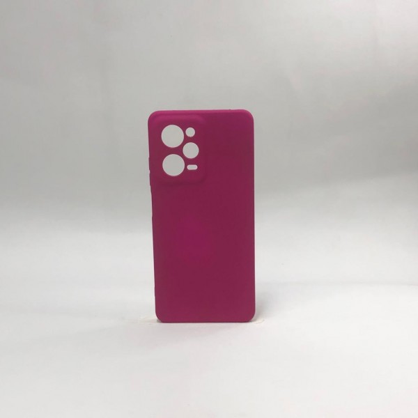 Capa Silicone Roxo Poco X5 Pro 5G