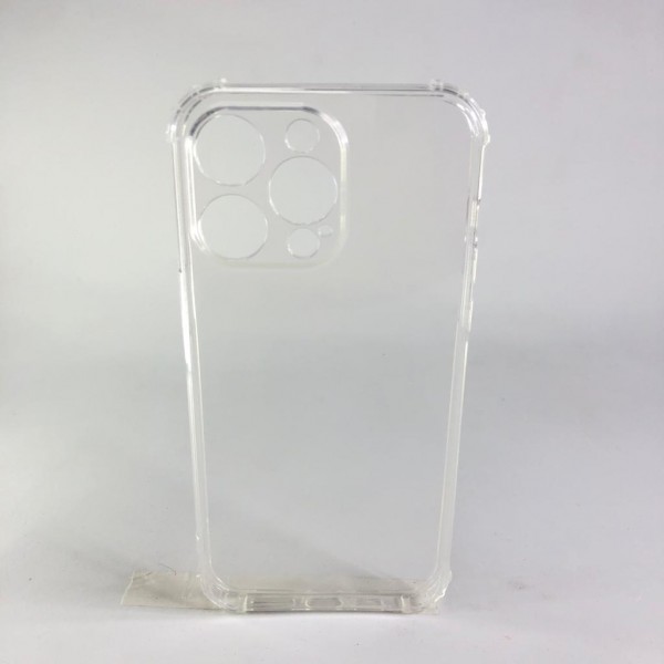 Capa Silicone Transparente Tpu - Iphone 15 Pro Max