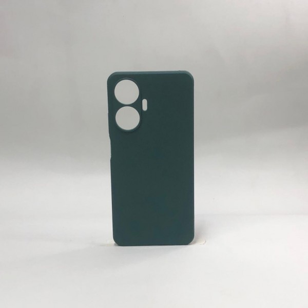 Capa Silicone Verde Musgo  - Realme C55