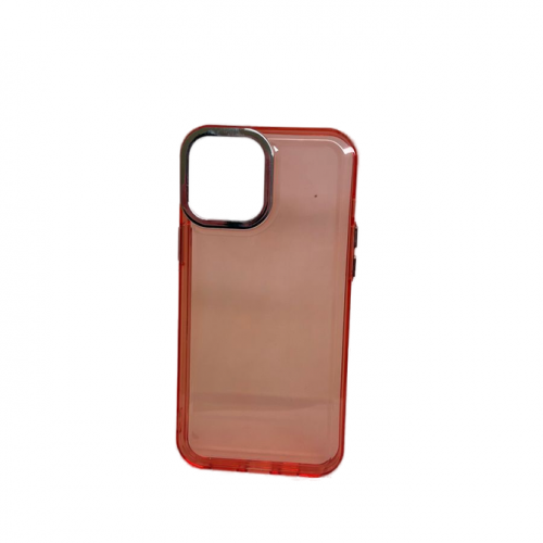 Capa Silicone Vermelha Iphone 12 Pro Max