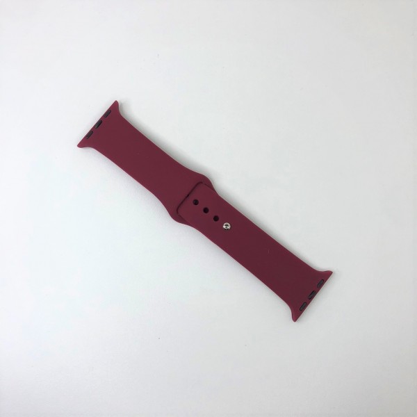 Pulseira Apple Watch - Silicone Marsala - 38/40/41mm